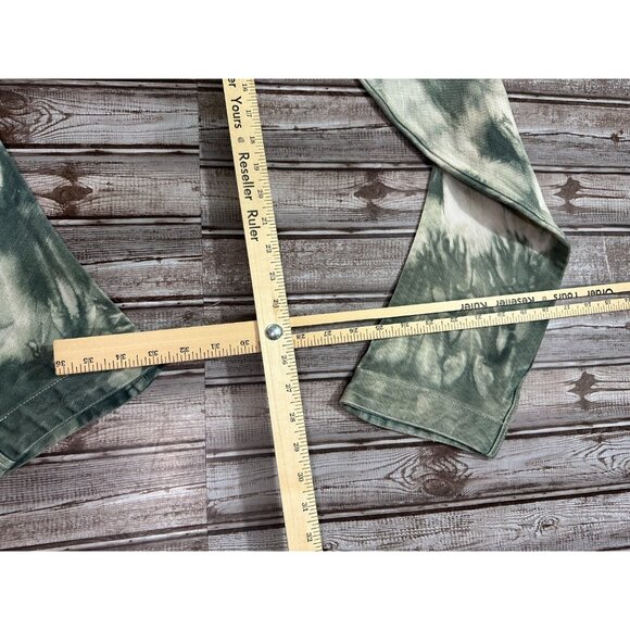 ThreeAsFour J Denim Jeans dye green sz 3 32 US  three as four - Picture 3 of 7